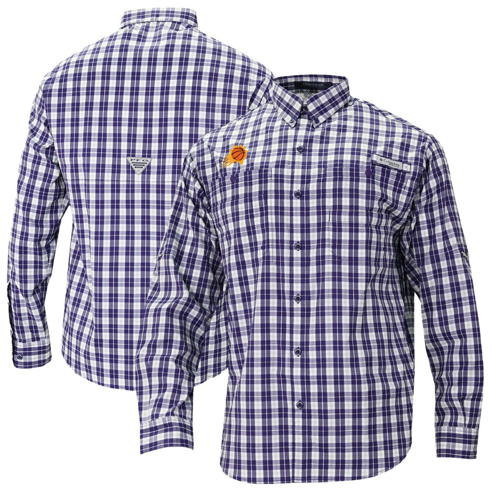 Phoenix Suns Super Tamiami Omni-Shade Long Sleeve Button-Down Shirt Outlet