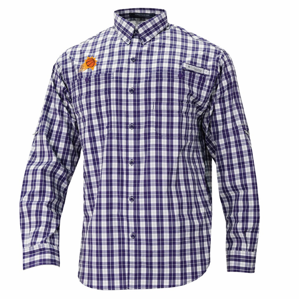 Phoenix Suns Super Tamiami Omni-Shade Long Sleeve Button-Down Shirt Outlet