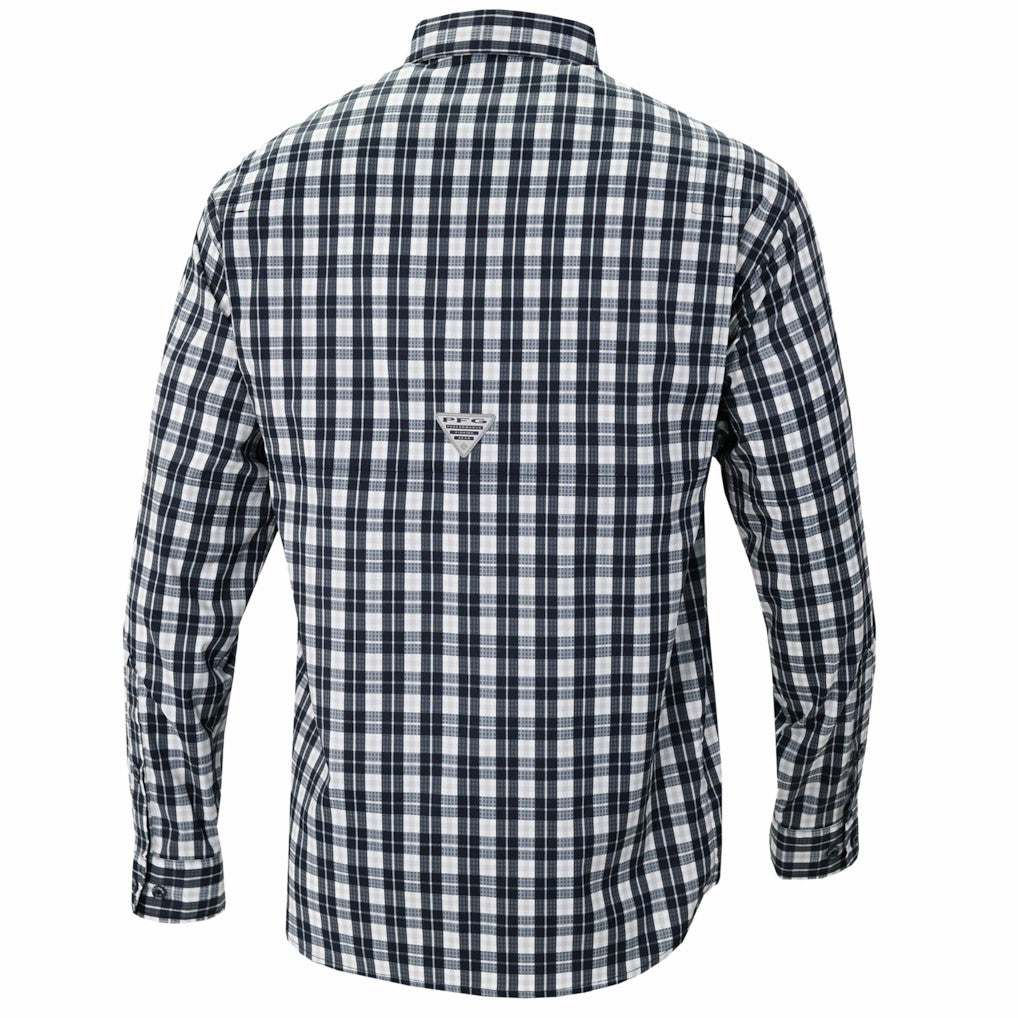 Indiana Pacers Super Tamiami Omni-Shade Long Sleeve Button-Down Shirt For Sale