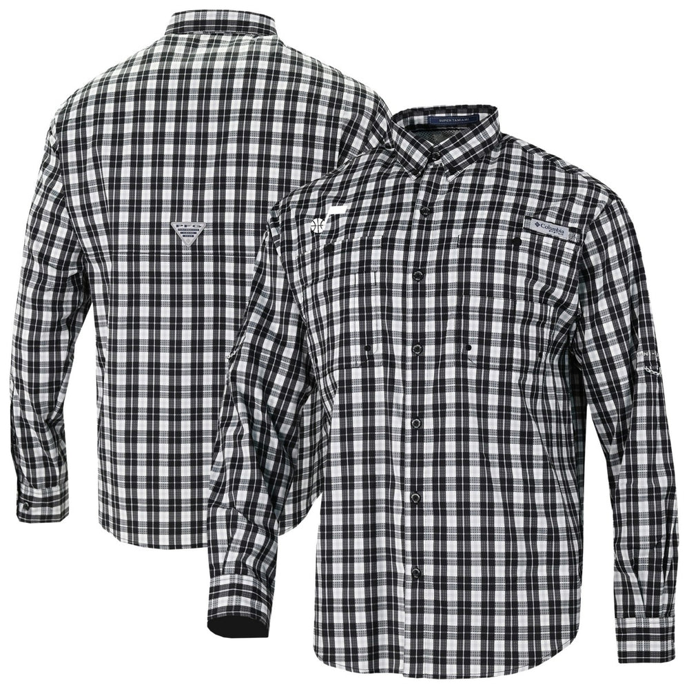 Utah Jazz Super Tamiami Omni-Shade Long Sleeve Button-Down Shirt Online