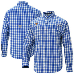 New York Knicks Super Tamiami Omni-Shade Long Sleeve Button-Down Shirt Discount