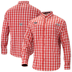 New Orleans Pelicans Super Tamiami Omni-Shade Long Sleeve Button-Down Shirt On Sale