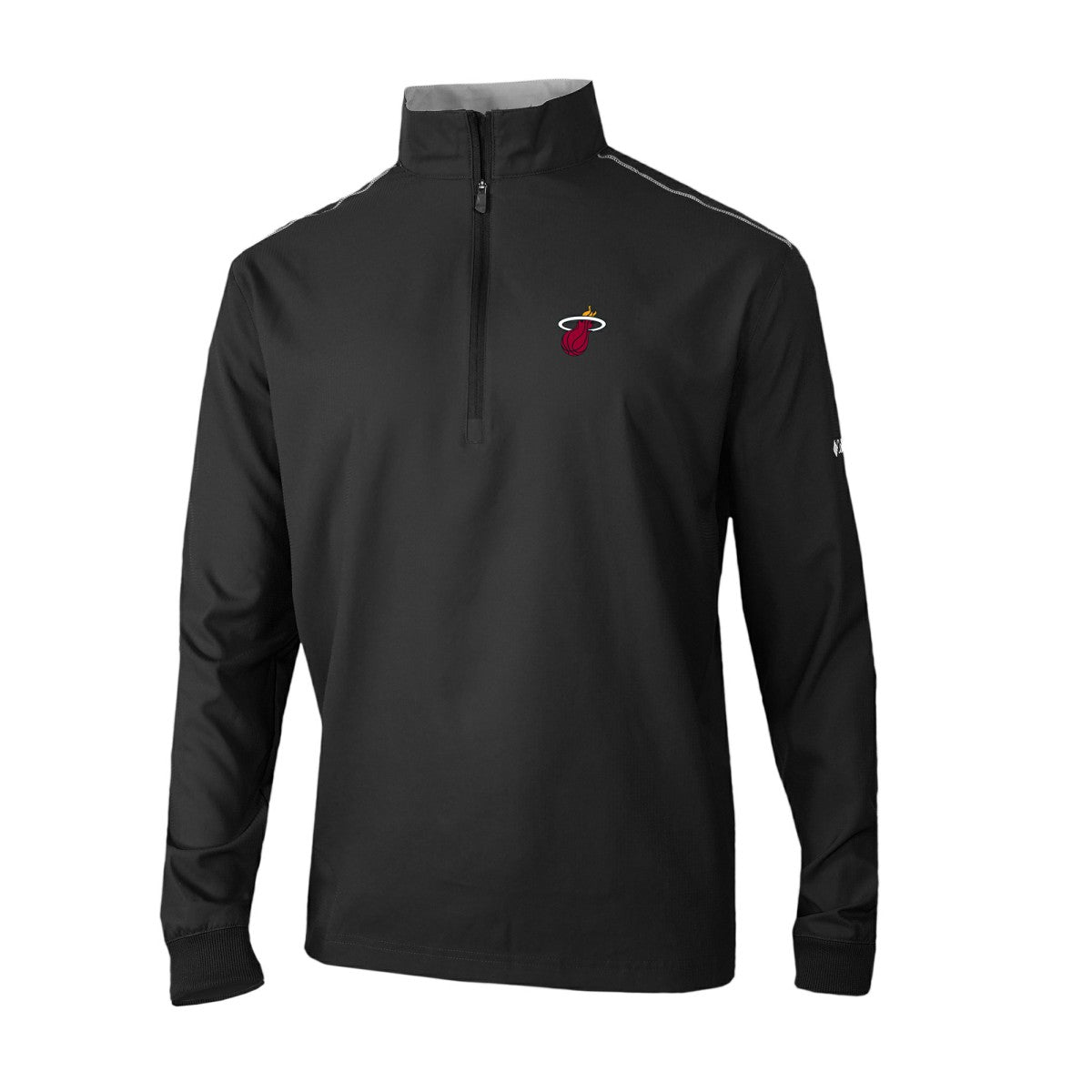 Miami Heat Omni-Wick Bogey's Paradise Quarter-Zip Top Outlet