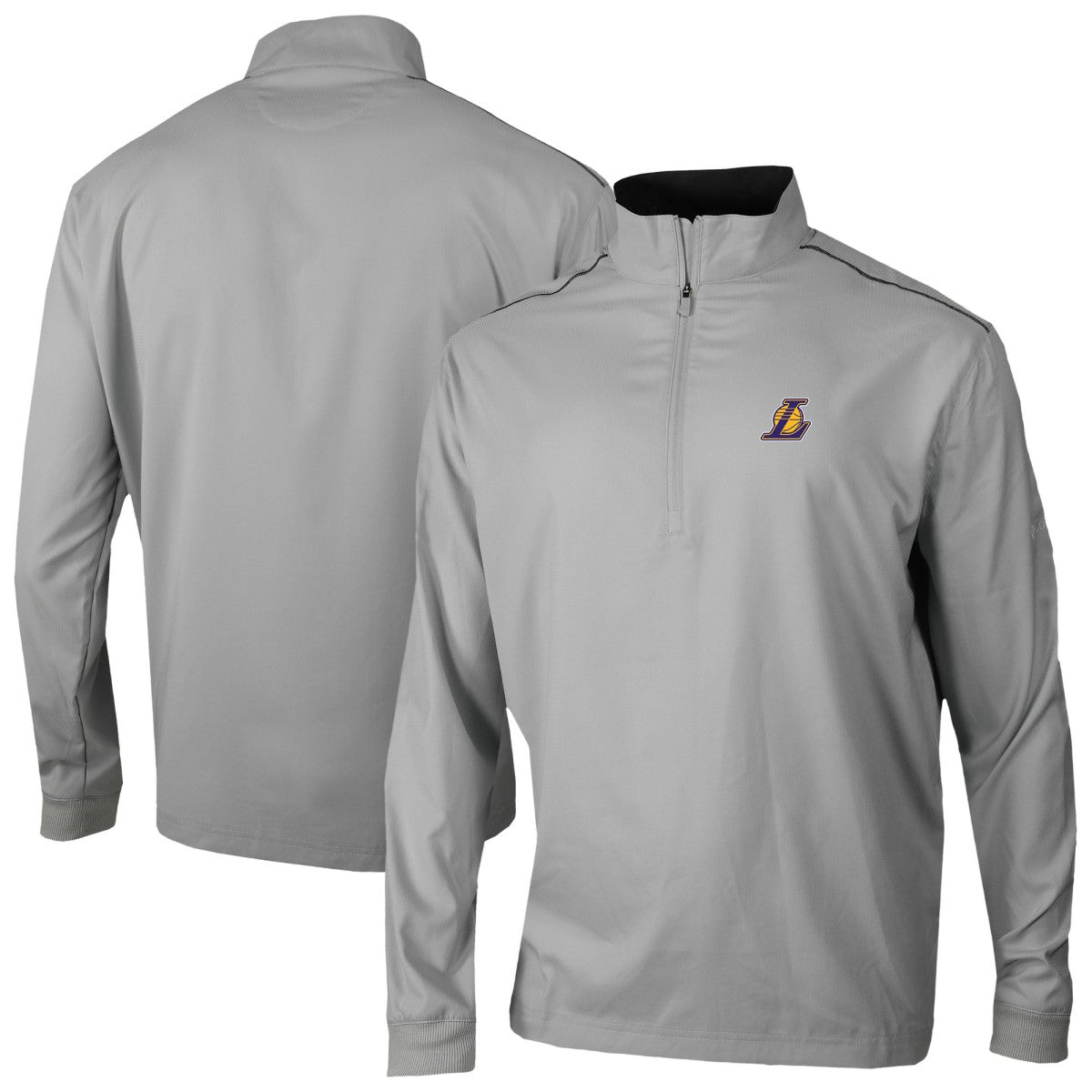 Los Angeles Lakers Omni-Wick Bogey's Paradise Quarter-Zip Top New