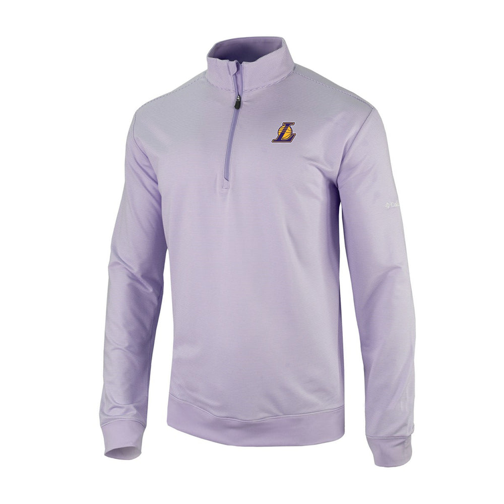 Los Angeles Lakers Omni-Wick Even Lie Quarter-Zip Top On Sale