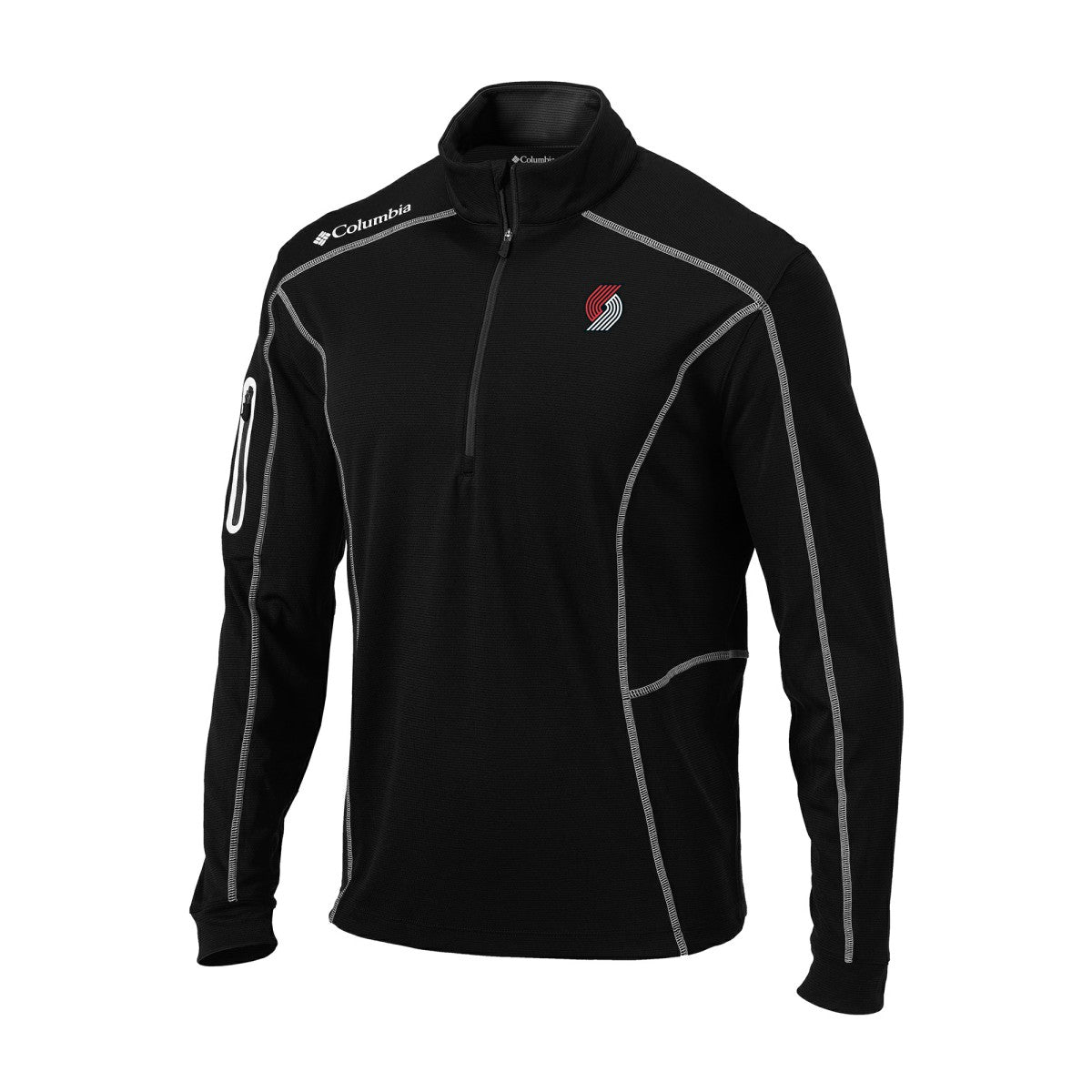 Portland Trail Blazers Omni-Wick Shotgun Quarter-Zip Jacket Outlet