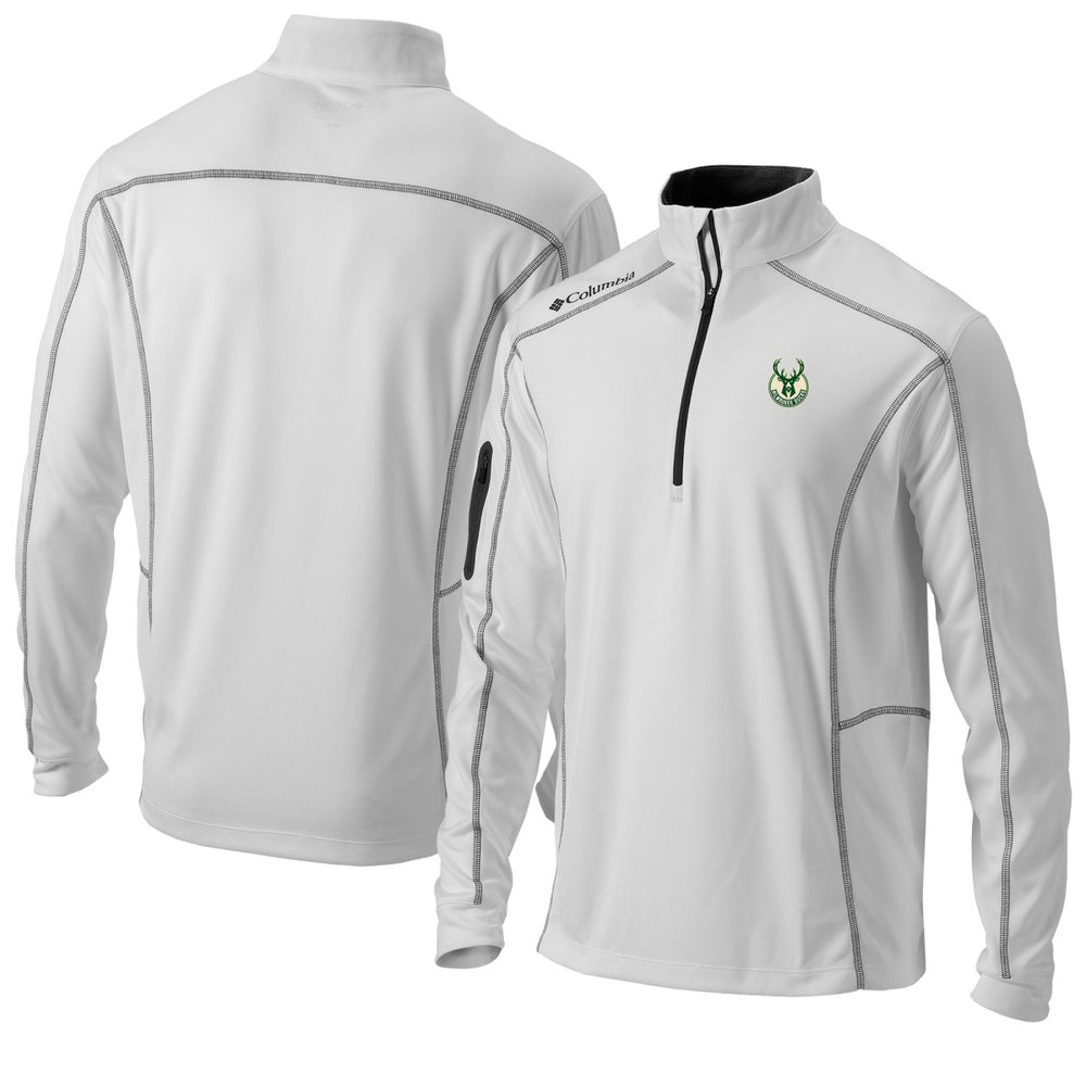 Milwaukee Bucks Omni-Wick Shotgun Quarter-Zip Jacket Discount