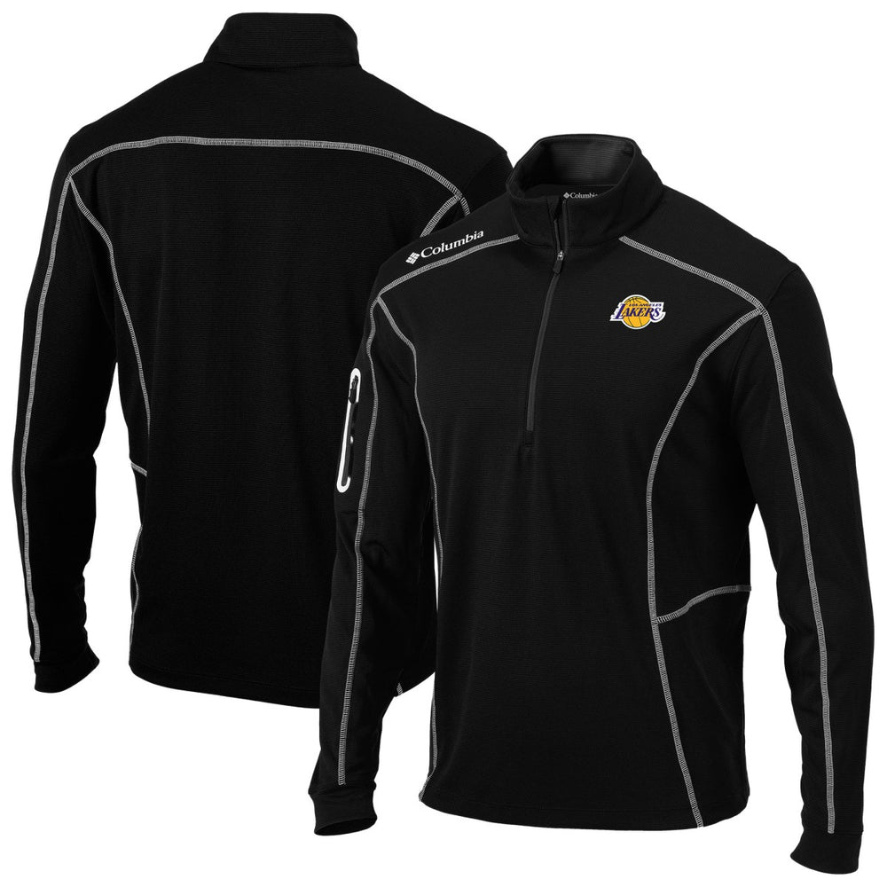 Los Angeles Lakers Omni-Wick Shotgun Quarter-Zip Jacket New