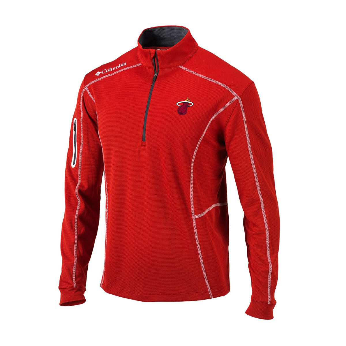 Miami Heat Omni-Wick Shotgun Quarter-Zip Jacket Online