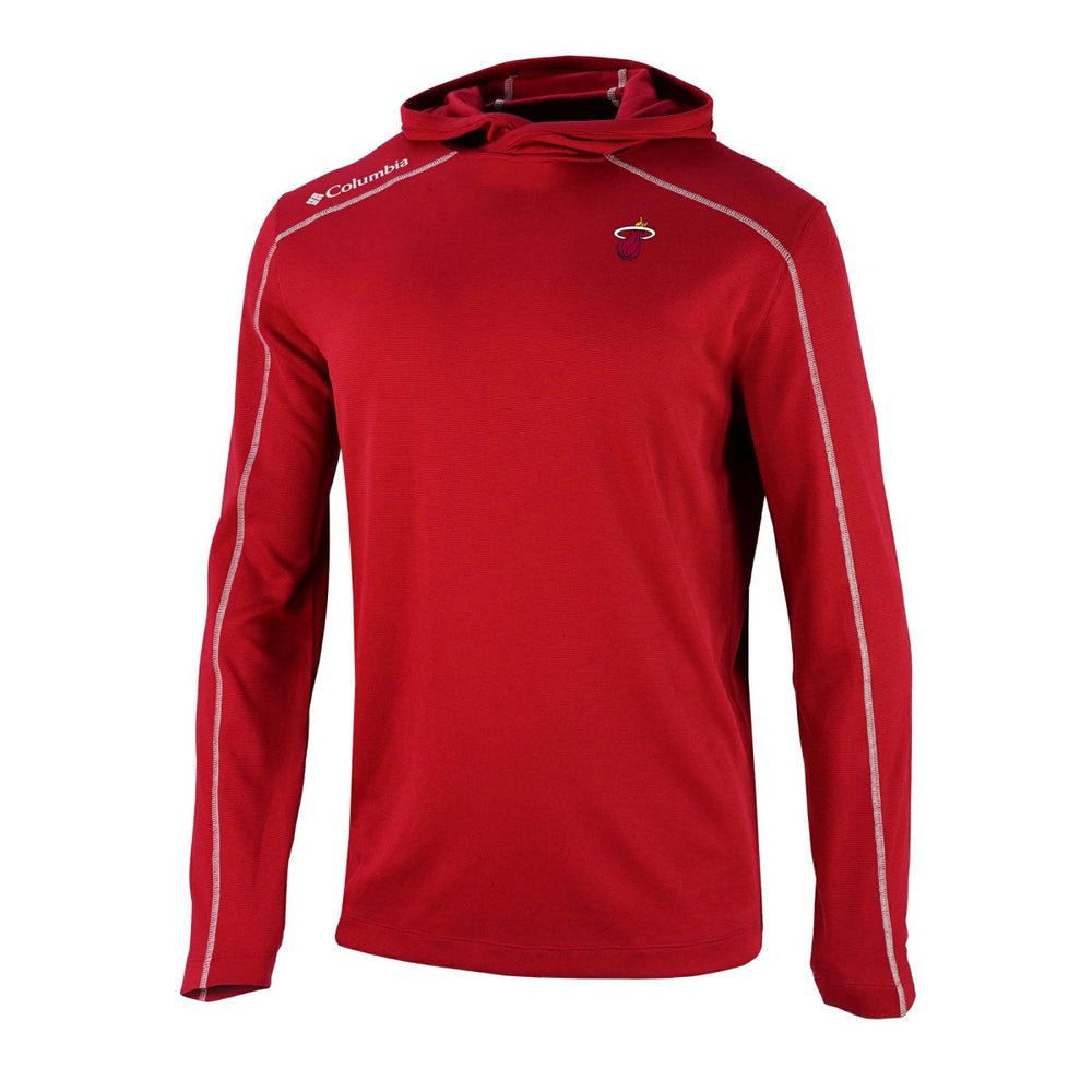 Miami Heat Omni-Wick Shotgun Pullover Hoodie New