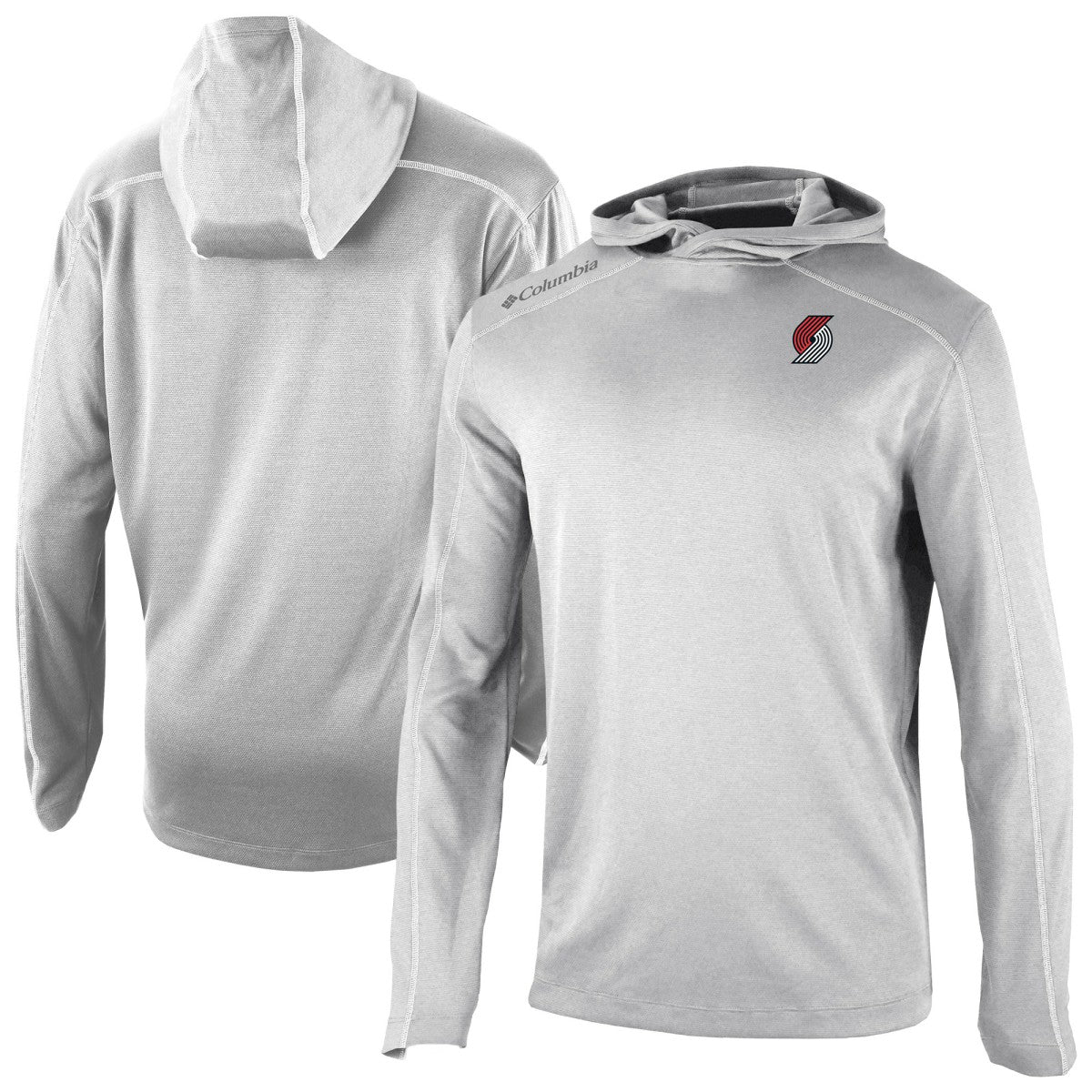 Portland Trail Blazers Omni-Wick Shotgun Pullover Hoodie New