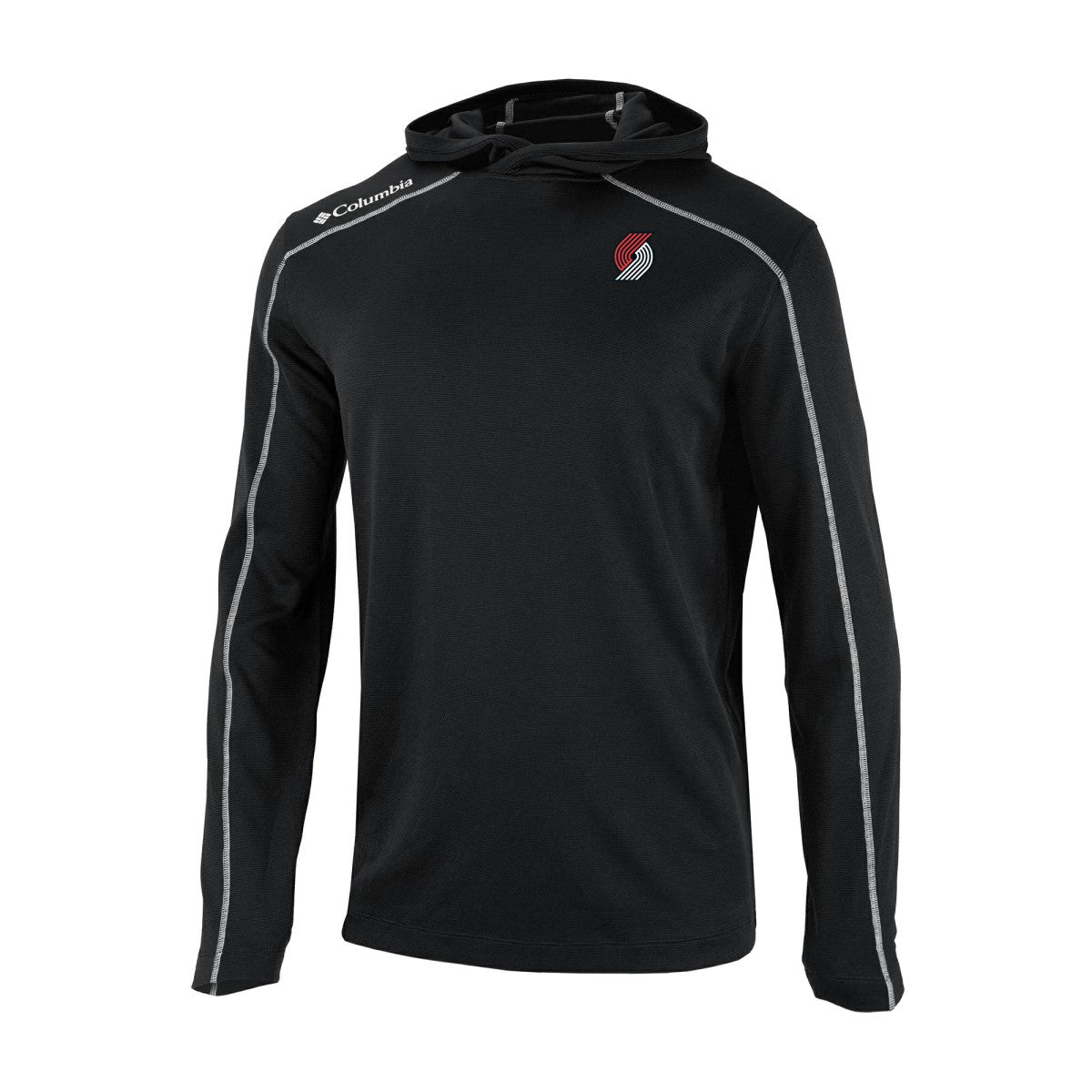 Portland Trail Blazers Omni-Wick Shotgun Pullover Hoodie New