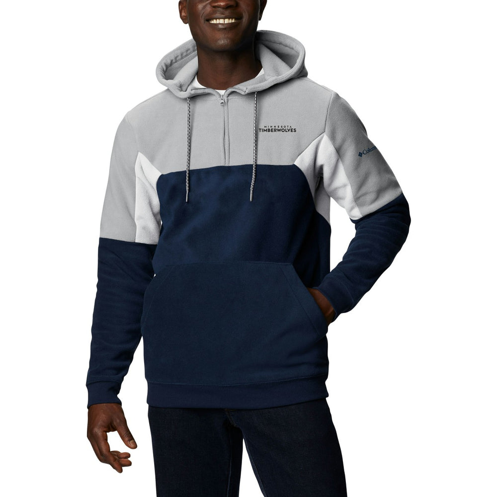Minnesota Timberwolves Men's Lodge Quarter-Zip Hoodie Discount