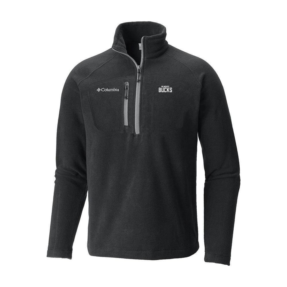 Milwaukee Bucks Fast Trek III Half-Zip Fleece Pullover On Sale
