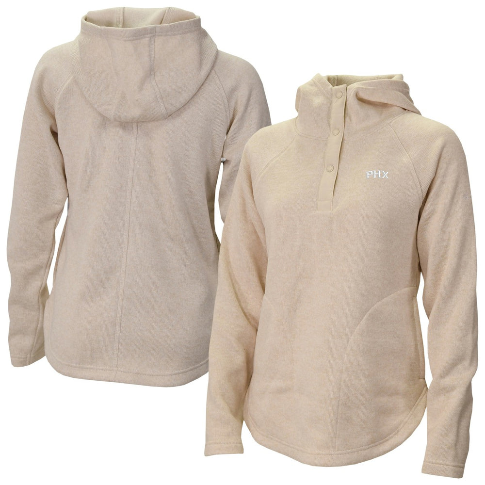 Phoenix Suns Women's Sweater Weather Quarter-Snap Hoodie Discount