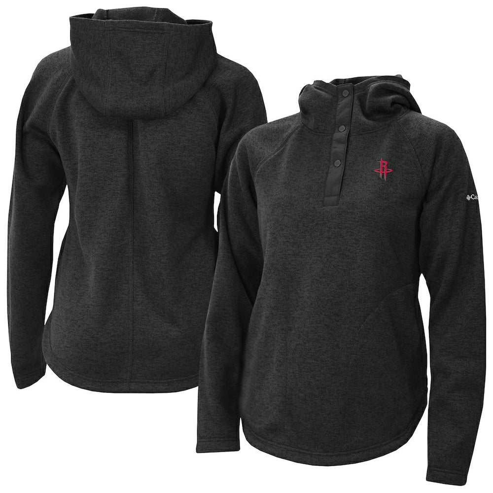 Houston Rockets Women's Sweater Weather Quarter-Snap Hoodie sale Discount