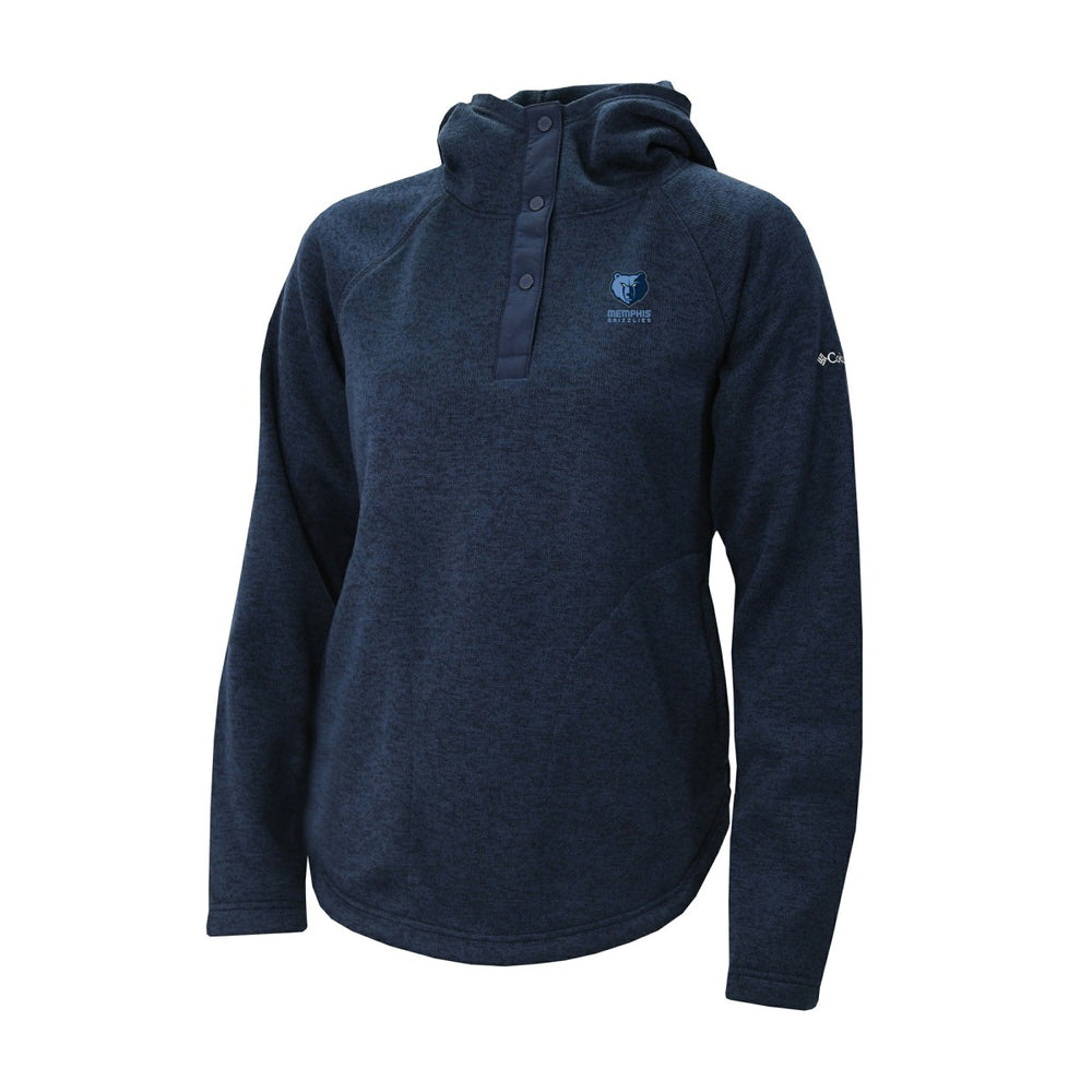 Memphis Grizzlies Women's Sweater Weather Quarter-Snap Hoodie On Sale