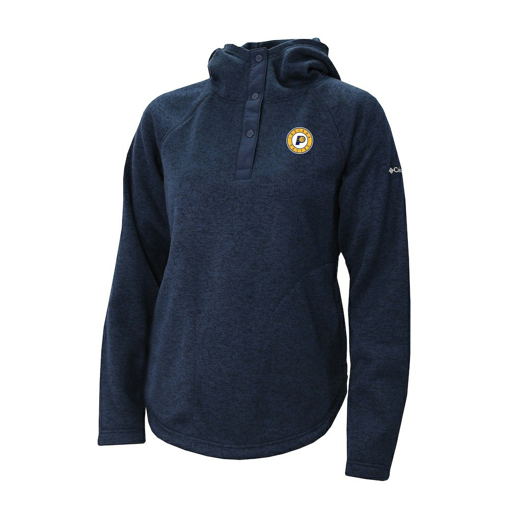 Indiana Pacers Women's Sweater Weather Quarter-Snap Hoodie Discount