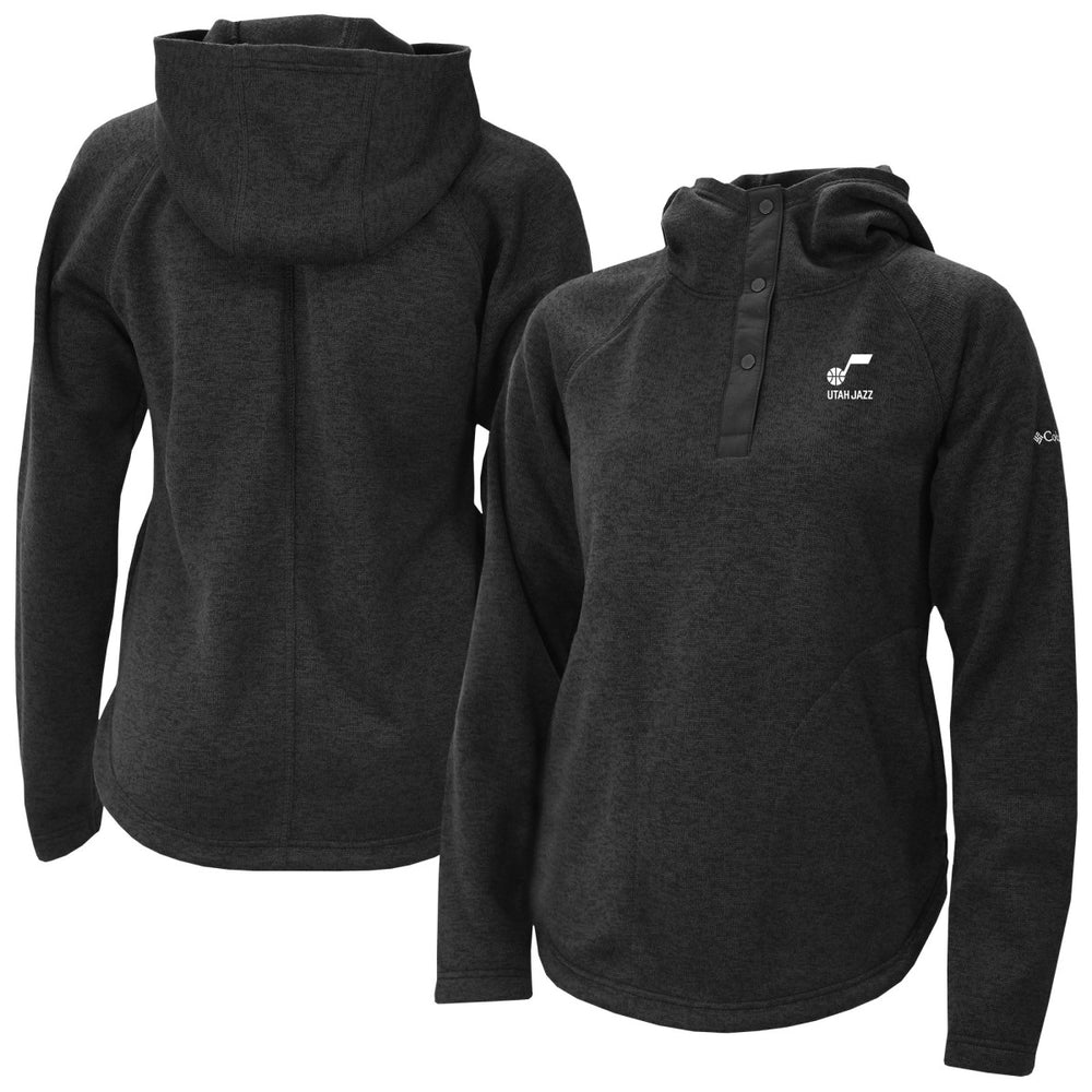 Utah Jazz Women's Sweater Weather Quarter-Snap Hoodie Online