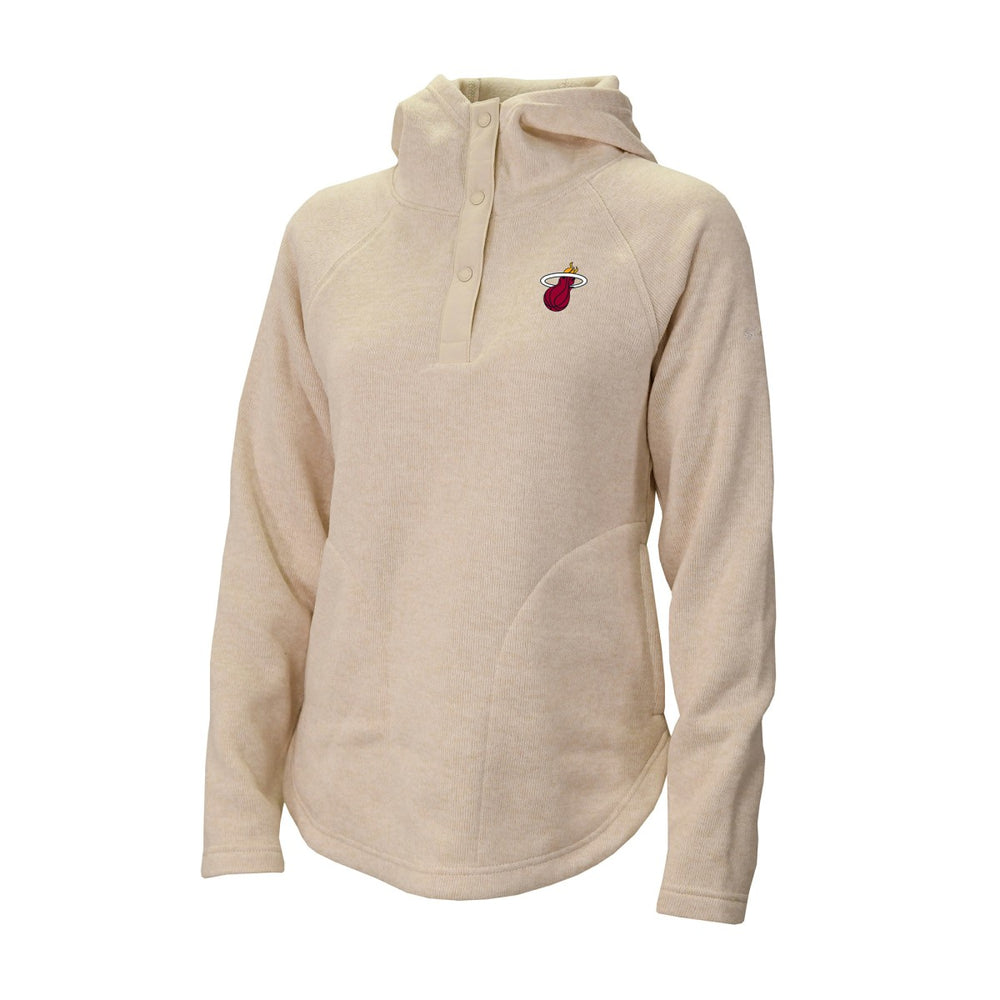 Miami Heat Women's Sweater Weather Quarter-Snap Hoodie Online
