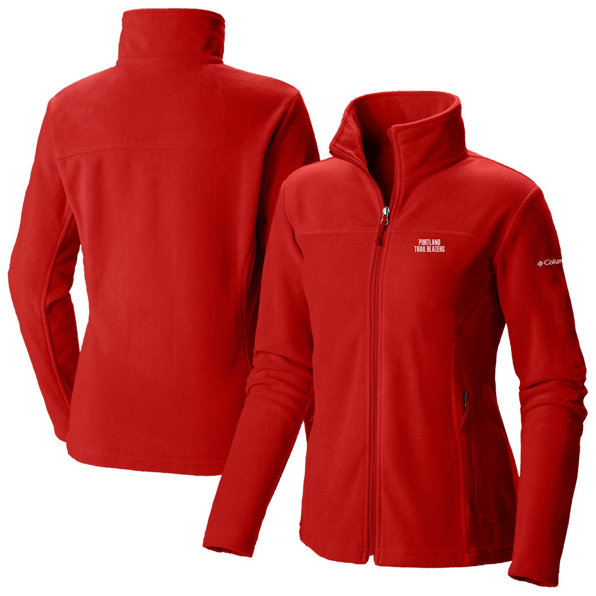 Portland Trail Blazers Women's Give & Go II Fleece Full-Zip Jacket On Sale