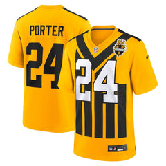 Pittsburgh Steelers Nike Joey Porter Jr.  Alternate 1933 Throwback Game Jersey