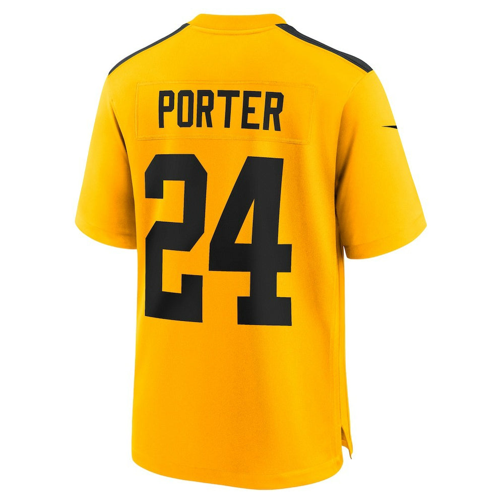 Pittsburgh Steelers Nike Joey Porter Jr.  Alternate 1933 Throwback Game Jersey