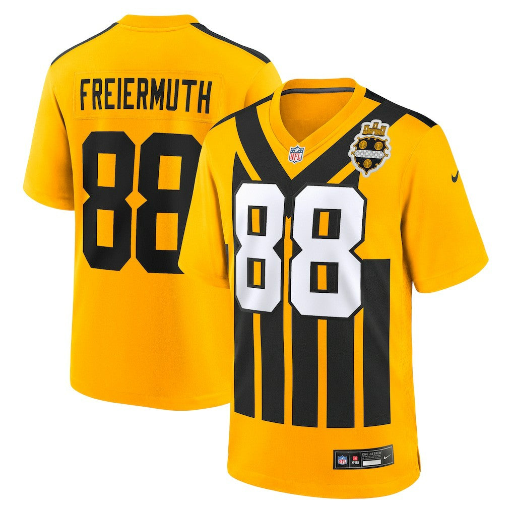 Pittsburgh Steelers Nike Pat Freiermuth  Alternate 1933 Throwback Game Jersey