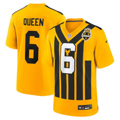 Pittsburgh Steelers Nike Patrick Queen  Alternate 1933 Throwback Game Jersey