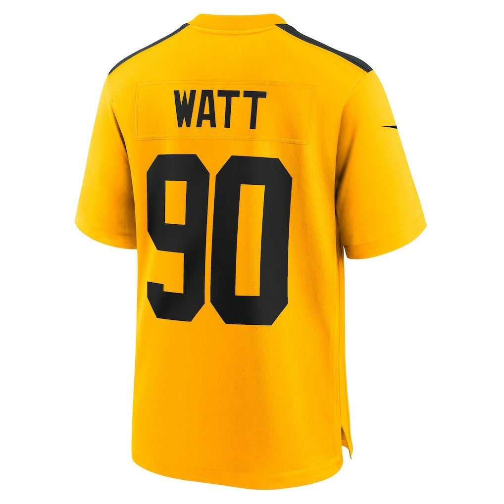 Pittsburgh Steelers Nike T.J. Watt  Alternate 1933 Throwback Game Jersey