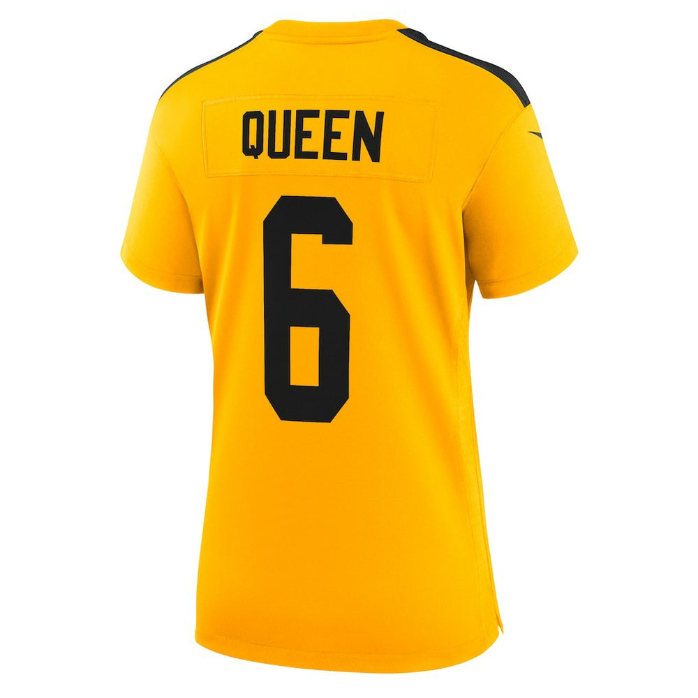 Pittsburgh Steelers Nike Patrick Queen  Women's Alternate 1933 Throwback Game Jersey