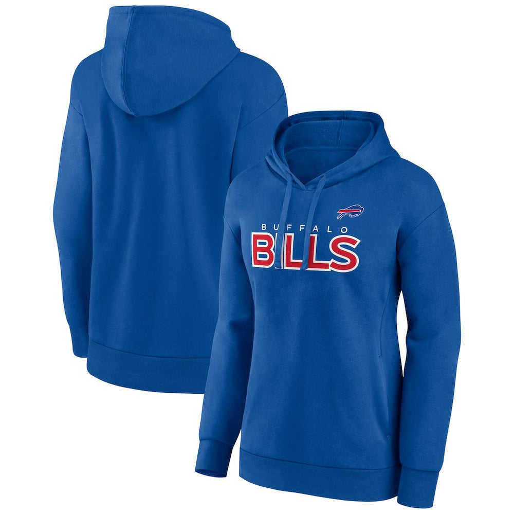 Buffalo Bills  Women's Check List Pullover Hoodie