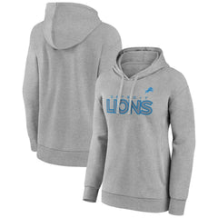 Detroit Lions  Women's Check List Pullover Hoodie
