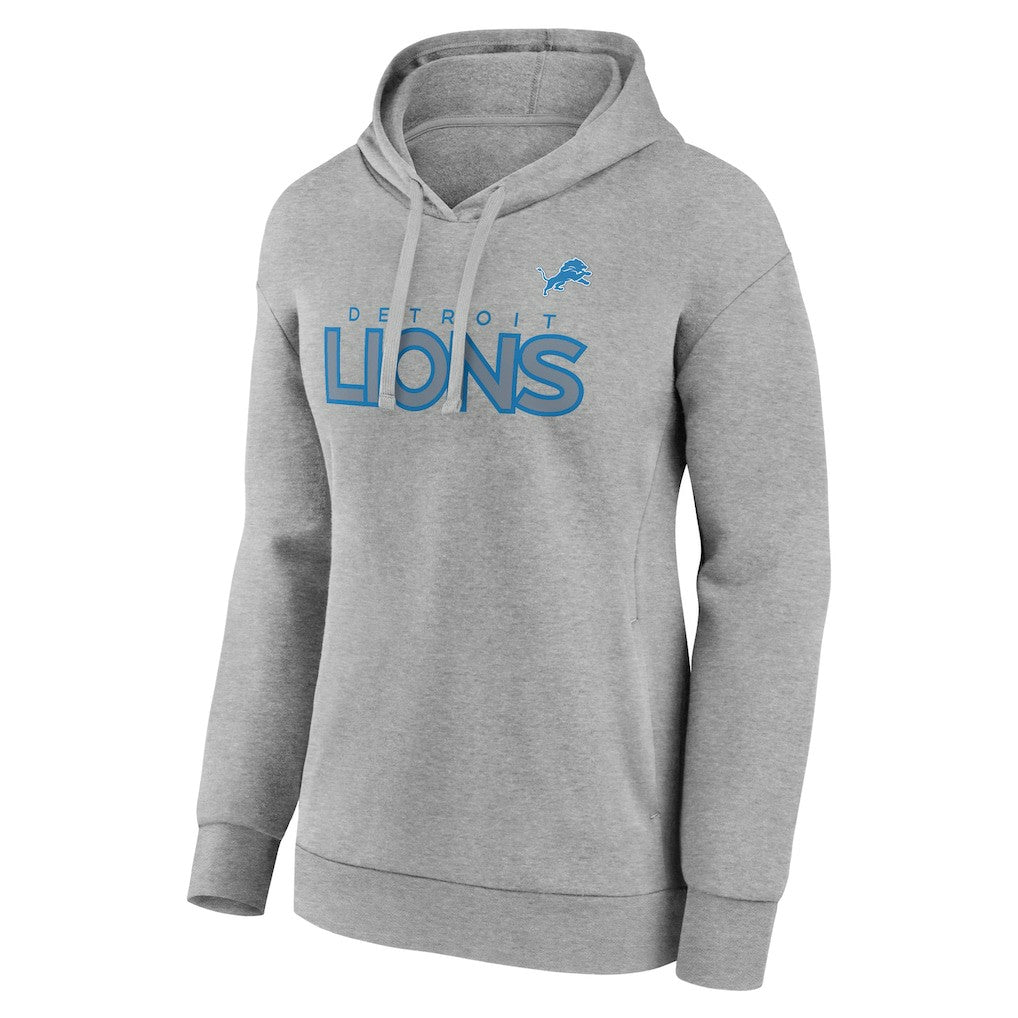 Detroit Lions  Women's Check List Pullover Hoodie