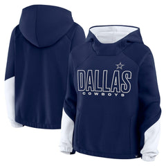 Dallas Cowboys Fanatics Women's Play Clock Bling Hoodie
