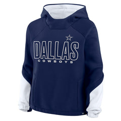 Dallas Cowboys Fanatics Women's Play Clock Bling Hoodie