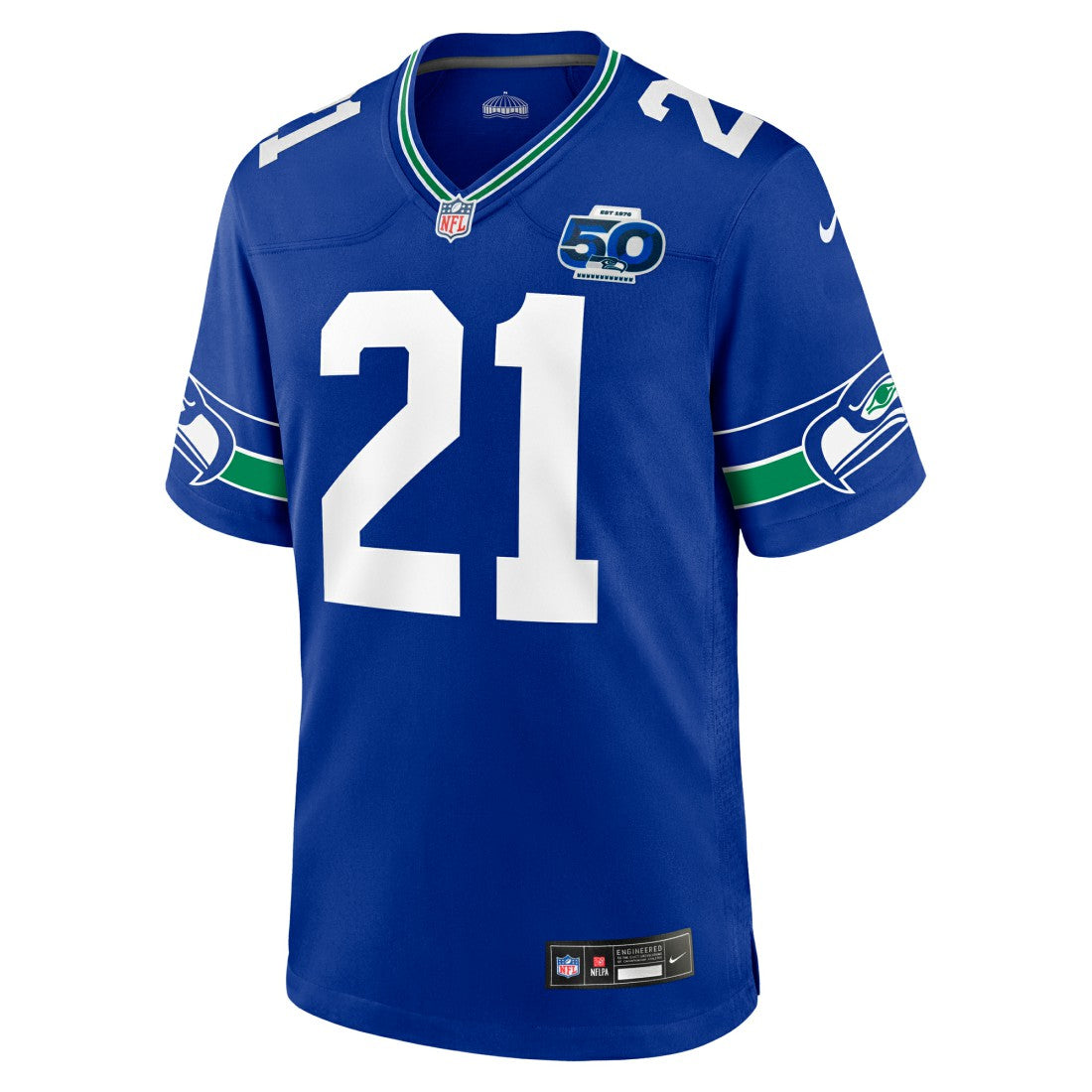 Seattle Seahawks Nike Devon Witherspoon  Alternate 50th Season Game Jersey