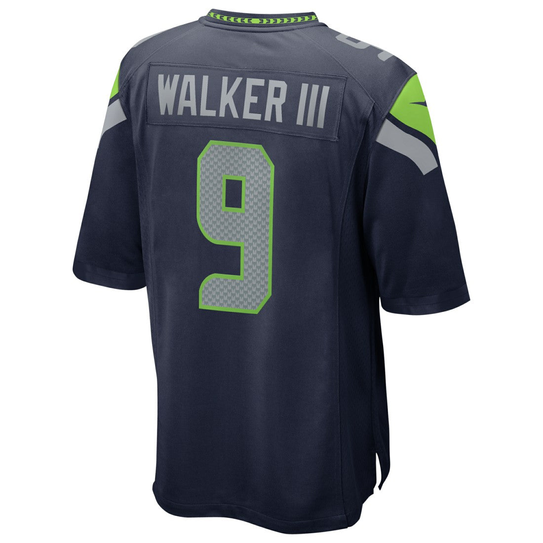 Seattle Seahawks Nike Kenneth Walker III  50th Season Game Jersey