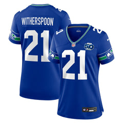 Seattle Seahawks Nike Devon Witherspoon  Women's Alternate 50th Season Game Jersey