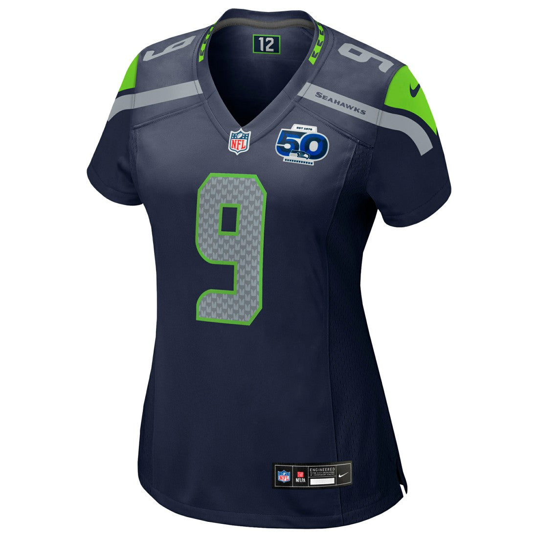Seattle Seahawks Nike Kenneth Walker III  Women's 50th Season Game Jersey