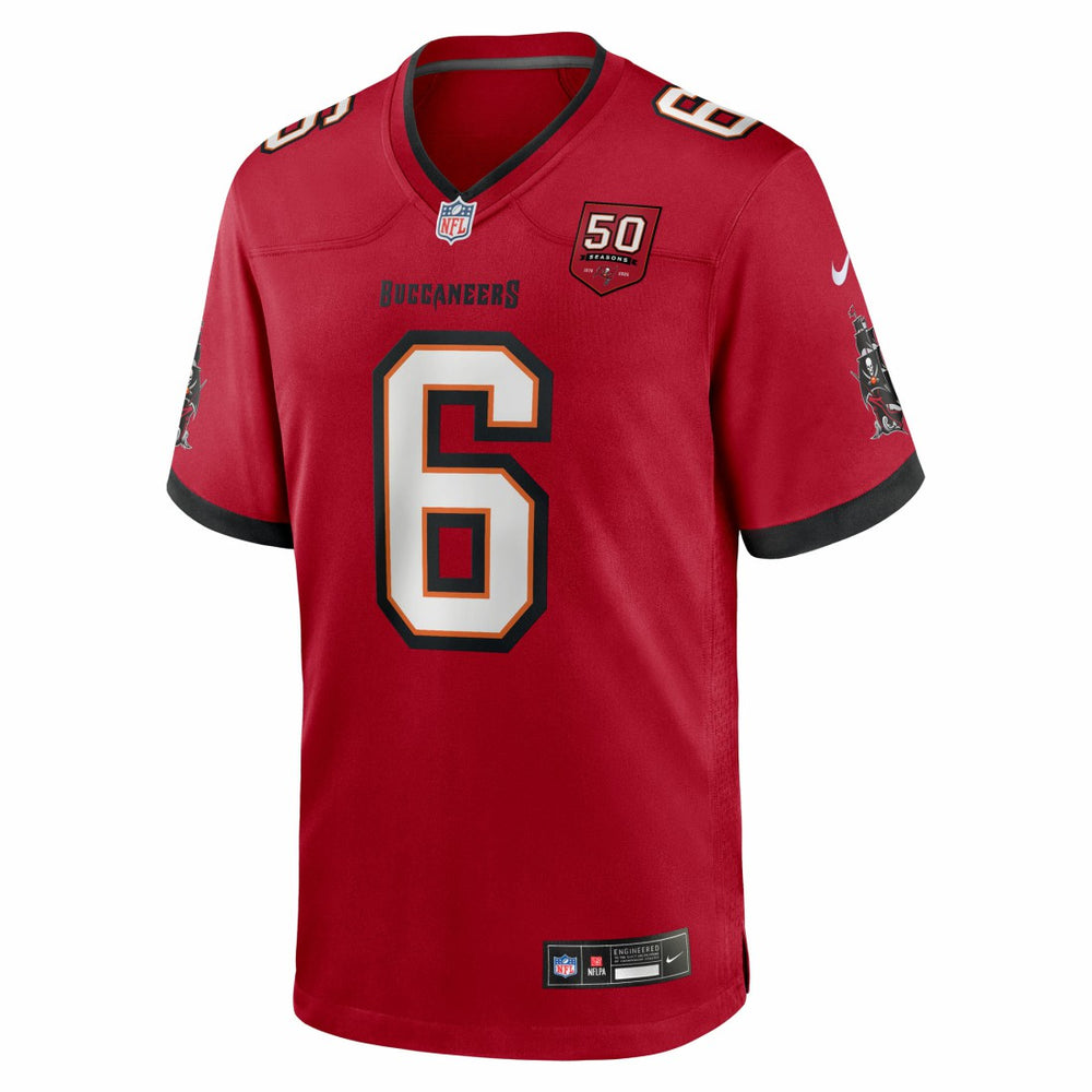 Tampa Bay Buccaneers Nike Baker Mayfield  50th Season Team Game Jersey