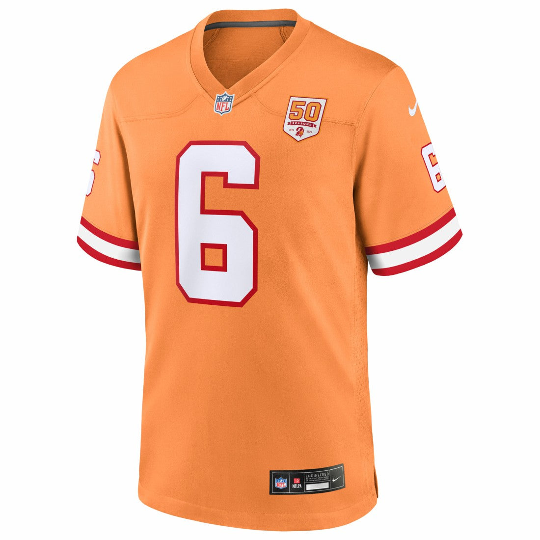 Tampa Bay Buccaneers Nike Baker Mayfield  50th Season Game Jersey