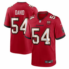 Tampa Bay Buccaneers Nike Lavonte David  50th Season Team Game Jersey