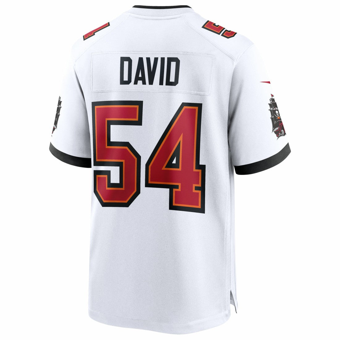 Tampa Bay Buccaneers Nike Lavonte David  50th Season White Game Jersey