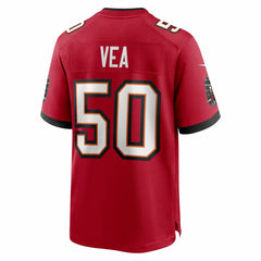 Tampa Bay Buccaneers Nike Vita Vea  50th Season Team Game Jersey
