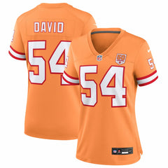 Tampa Bay Buccaneers Nike Lavonte David  Women's 50th Season Game Jersey