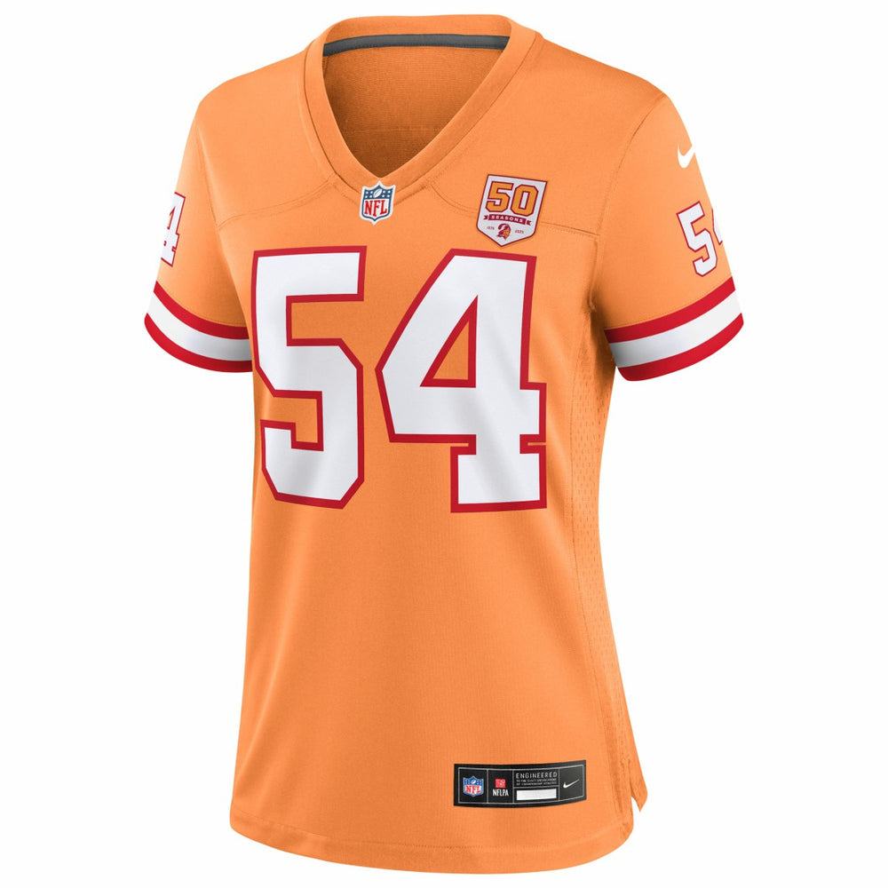 Tampa Bay Buccaneers Nike Lavonte David  Women's 50th Season Game Jersey