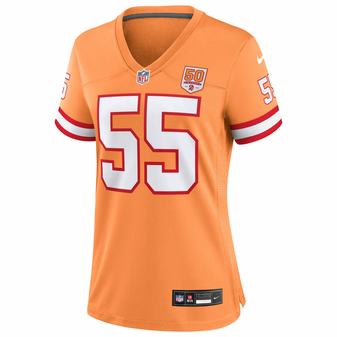 Tampa Bay Buccaneers Nike Derrick Brooks  Women's 50th Season Game Jersey