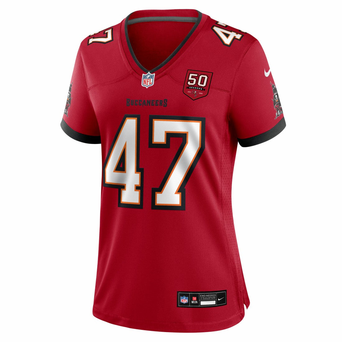 Tampa Bay Buccaneers Nike John Lynch  Women's 50th Anniversary Team Game Jersey