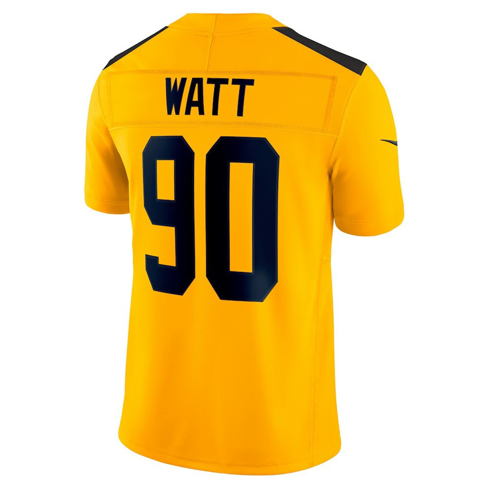 Pittsburgh Steelers Nike T.J. Watt  Alternate Vapor F.U.S.E. Limited Jersey